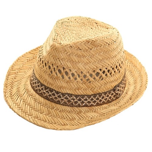 Unisex 100 straw trilby - unisex,