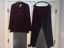 Vtg Coldwater Creek Burgundy