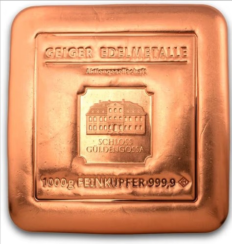 Geiger edelmetalle 1kg square - geiger,