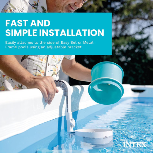 Intex deluxe wall mount - wall,