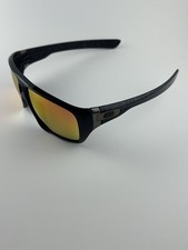 Oakley Dispatch 1.0 Black W/Silver History Text Frame Ruby Iridium OO9099-02