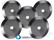 5 x HEAVY DUTY 80MM KEBAB SLICERS FOR EASYCUT DONEXE ENIGMEX RITEPRICE MACHINES
