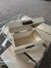 Mini Wooden Treasure Chest for