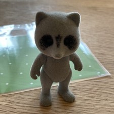 Sylvanian Families Rare Vintage Chestnut Racoon Child Figure