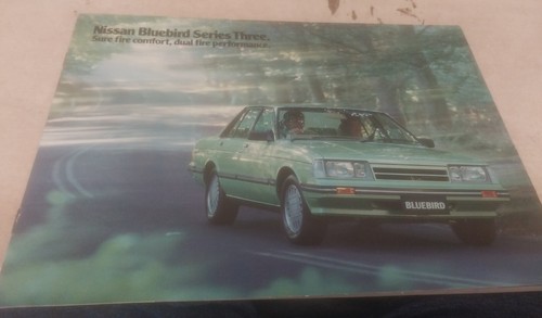 Apr 1985 nissan bluebird - nissan,