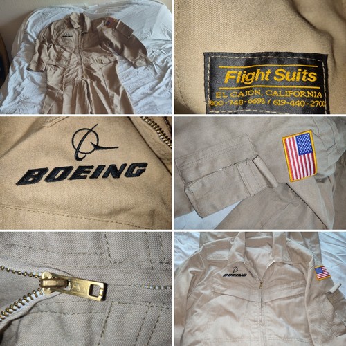 Boeing flight suits - el, cajon