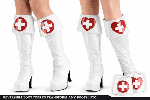 Nurse boot cuffs - boot,