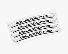 Full Set Audi Quattro Silver