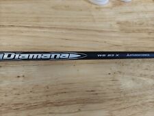 New Tour Issue Diamana WB WhiteBoard 83 X Driver shaft Mitsubishi Chemical