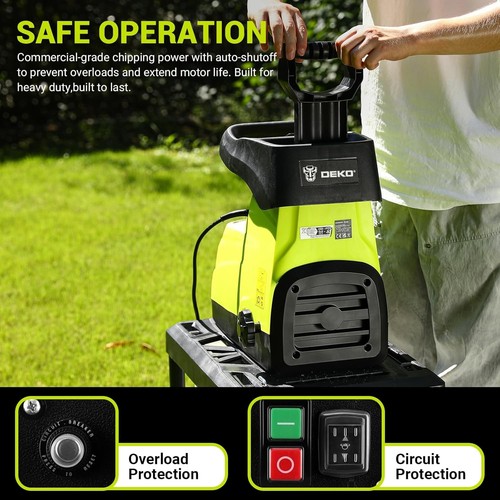Garden chipper shredder - chipper,