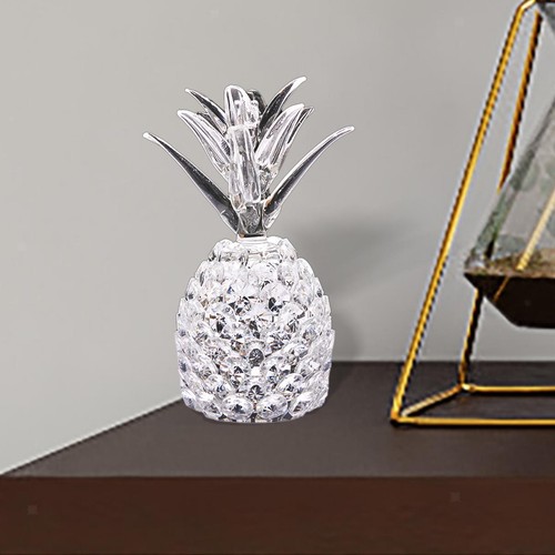 Crystal pineapple ornament - crystal,