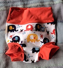 BNWT Splash About Happy Nappy Swim Navy Stripe - Size 3-6 Months