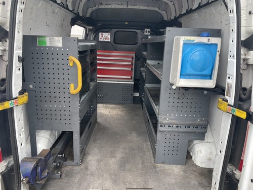 Van racking shelving bott - van,