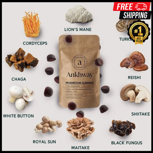 Ankhway vegan mushroom - 60,
