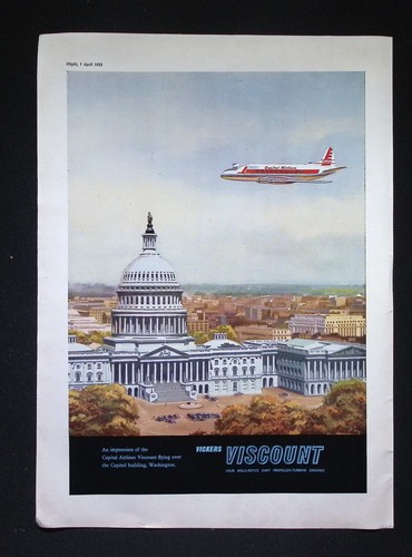 Original 1955 advert vickers - original,