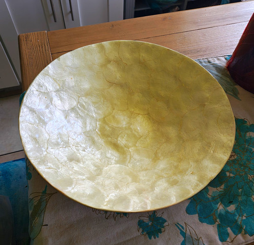 Round capiz shell - round,