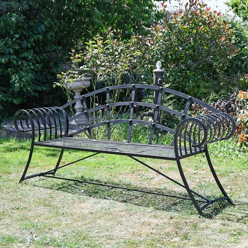 Stunning wrought iron arched - stunning,