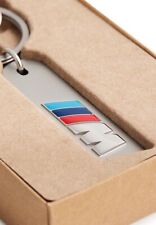 BMW Genuine Keyring M Logo Metal Silver Car Key Ring Accessory 80275A87977