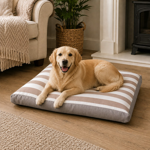 Premium brown cream - premium, stripe