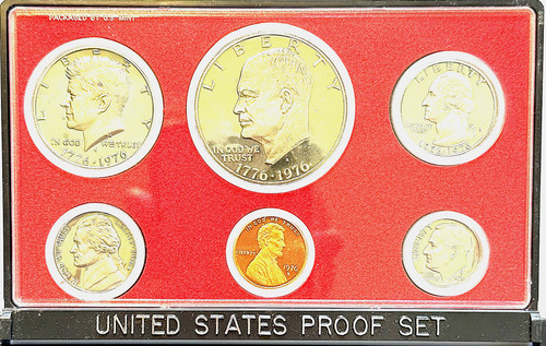 1976 bicentenial proof set - bicentenial,