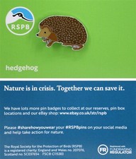 RSPB Pin Badge NIIC New Brand