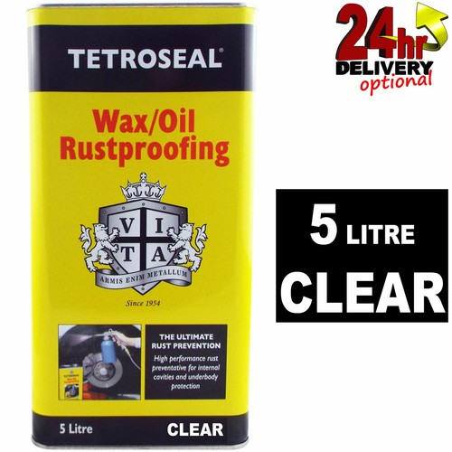 Tetroseal waxoil clear - clear, car