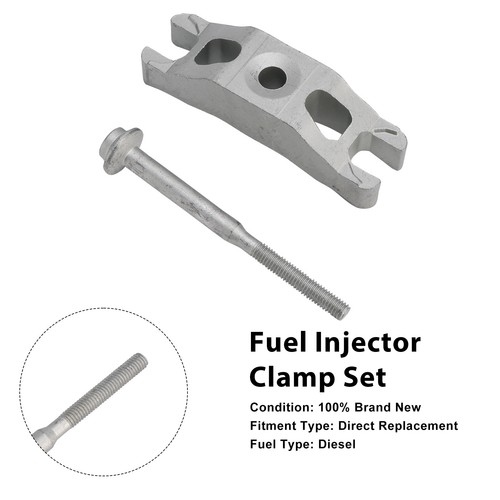 Fuel injector holder tie - holder, down