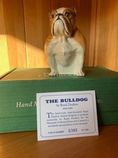 Royal Doulton The Bulldog DA222 Fawn Special Colourway Limited Edition 345/1000