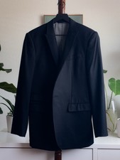 BANANA REPUBLIC Monogram VITALE BARBERIS 38R Sport Coat Jacket Blazer Slim