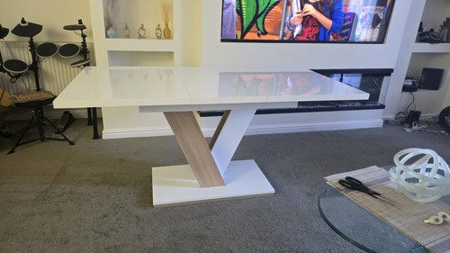 Extendable table 120 160x80cm - extendable, 120-160x80cm