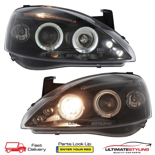 Vauxhall corsa headlights - c,