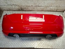 AUDI TT MK3 FV 2015 COUPE REAR COMPLETE BUMPER WITH PDC IN TANGO RED LY3U