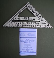 Genuine Swanson Tool 7-Inch Imperial Speed Square Roofing Tool & The Blue Book