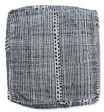 Moroccan Floor Cushion Zanafi  - 100% Wool  Seating Pillow XL Handmade Footstool