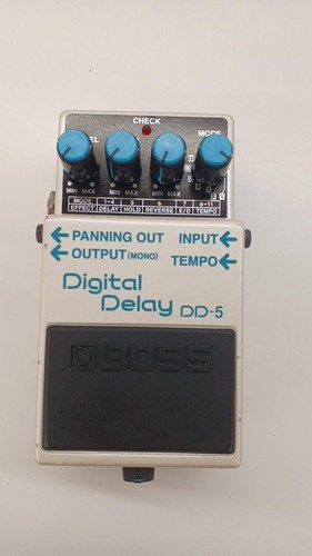 Boss effector used - boss, dd-5
