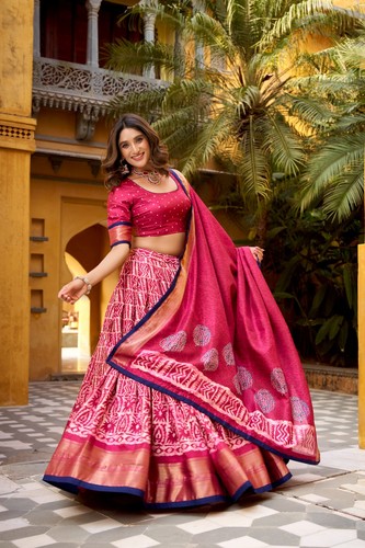 Lehenga choli party dola silk - dola,