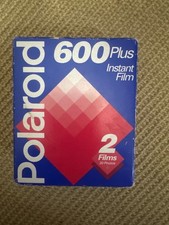 Polaroid 600 Plus Instant Film 2 Films Packs 20 Colour Photos 8.8 x 10.7 cm