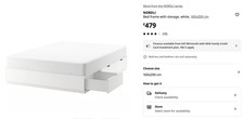 IKEA Nordli Double  Bed -