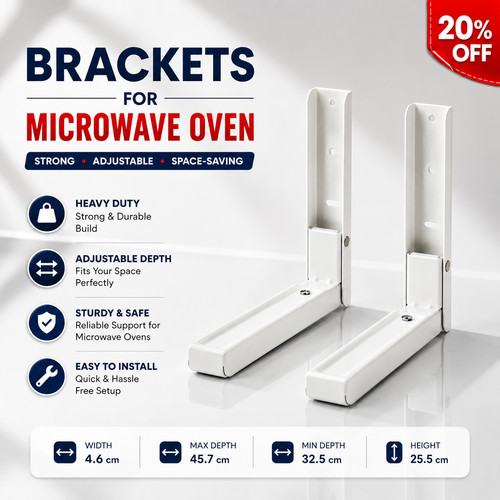 Adjustable microwave oven wall - adjustable,