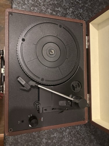 Bush record player - record,