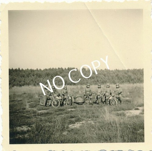 Photo wwii motorcycles with - wwii,