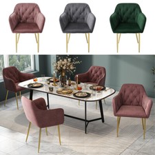 Velvet Dining Chair Armchair
