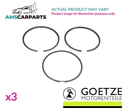 Engine piston ring set - piston,