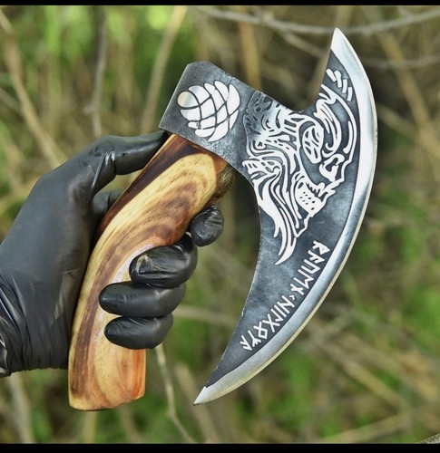 Pizza cutter viking axe - pizza,