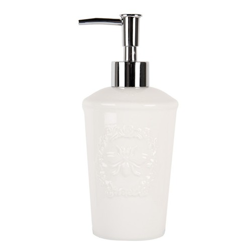 Soap dispenser ceramic white - dispenser,
