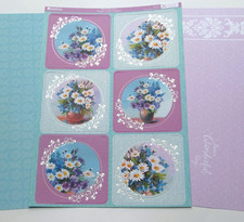Kanban Blue Blooms Floral