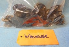 CONVEYOR ROLLER, PLASTIC, 1-7/8" OD, 1" ID, 1-1/4" L-B,  BLACK, LOT OF 14