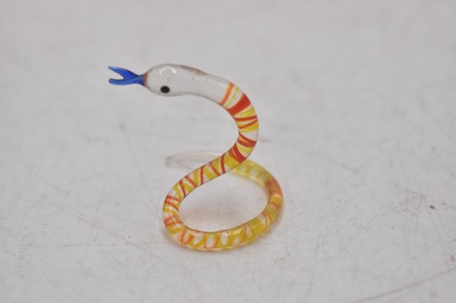 Vintage art glass murano snake - vintage,