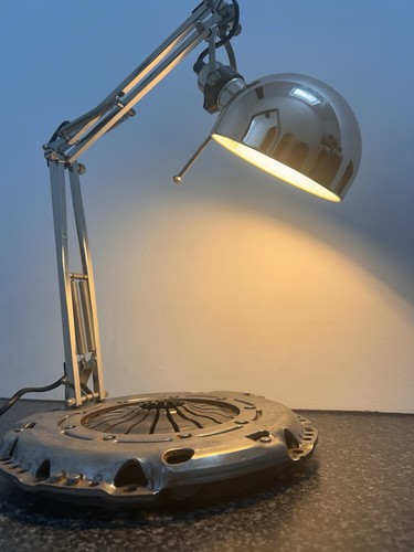 Desk lamp made from recycled - lamp,