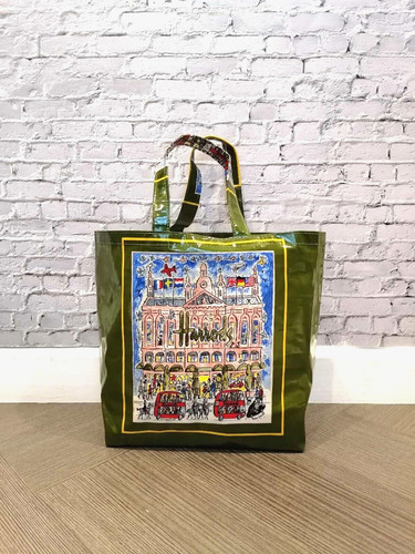 Harrods classic green - classic, tote
